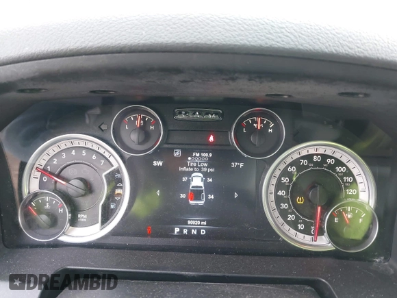 2015 Ram 1500 Outdoorsman with VIN 1C6RR7LTXFS652897, listed as a IAAI auction lot 41913742 with 90,920 mi miles and . Bid and sale history available at DreamBid. Image 7.