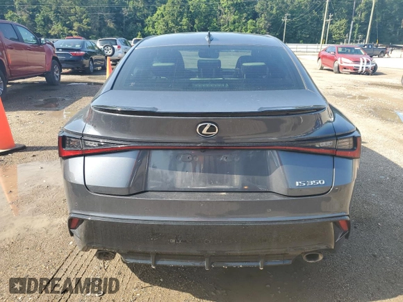 2022 Lexus IS 350 F Sport with VIN JTHGZ1B22N5049718, listed as a Copart auction lot 59851625 with Not provided miles and Salvage title. Bid and sale history available at DreamBid. Image 6.