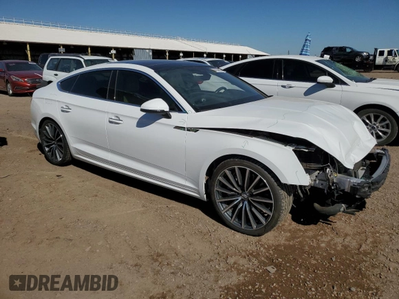2019 Audi A5 Sportback Premium Plus with VIN WAUBNCF53KA008747, listed as a Copart auction lot 68033083 with 41,219 mi miles. Bid and sale history available at carsss.com. Image 4.