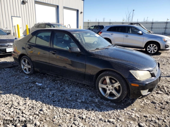 2001 Lexus IS 300 with VIN JTHBD182510012489, listed as a Copart auction lot 49319675 with NaN miles and Non Repairable. Bid and sale history available at carsss.com. Image 4.