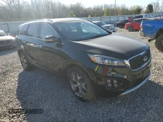 2016 Kia Sorento SXL with VIN 5XYPK4A15GG119688, listed as a Copart auction lot 49957995 with 180,064 mi miles and Salvage Title. Bid and sale history available at carsss.com. Image 4.