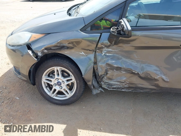2019 Ford Fiesta SE with VIN 3FADP4EJ2KM102475, listed as a IAAI auction lot 42111316 with 45,297 mi miles. Bid and sale history available at carsss.com. Image 6.