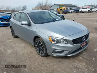2018 Volvo S60 Dynamic with VIN YV140MTL2J2451669, listed as a IAAI auction lot 41826884 with 1 mi miles. Bid and sale history available at carsss.com. Image 1.