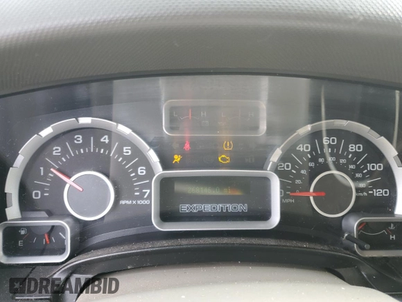 2010 Ford Expedition EL SSV with VIN 1FMJK1F55AEA99423, listed as a Copart auction lot 43145105 with 268,146 mi miles and Salvage Title. Bid and sale history available at carsss.com. Image 9.