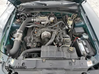 1998 Ford Mustang GT with VIN 1FAFP45X5WF276463, listed as a Copart auction lot 47502755 with 97,931 mi miles and Salvage Title. Bid and sale history available at carsss.com. Image 12.