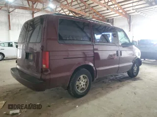 2002 Chevrolet Astro with VIN 1GNDM19X22B104337, listed as a Copart auction lot 47881855 with 209,472 mi miles and Salvage Title. Bid and sale history available at carsss.com. Image 3.