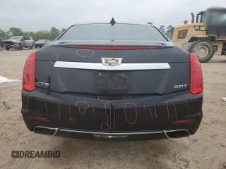 2015 Cadillac CTS with VIN 1G6AP5SXXF0118124, listed as a Copart auction lot 53747665 with 117,800 mi miles and Salvage Title. Bid and sale history available at DreamBid. Image 6.