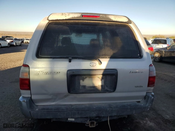 2000 Toyota 4Runner Limited with VIN JT3GN87R4Y0157534, listed as a Copart auction lot 80497934 with 206,163 mi miles and Salvage Title. Bid and sale history available at carsss.com. Image 6.