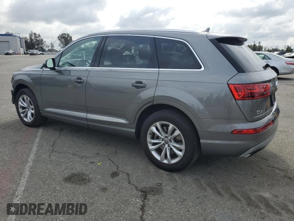 2017 Audi Q7 Premium Plus with VIN WA1LAAF78HD027417, listed as a Copart auction lot 50961825 with 122,053 mi miles and Salvage Title. Bid and sale history available at carsss.com. Image 2.
