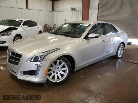 2014 Cadillac CTS AWD z VIN 1G6AW5SX0E0161291, wystawiony jako Copart lot #46486775 z przebiegiem 108 610 mil mil oraz Czysty tytuł • Clean title. Historia ofert i sprzedaży dostępna na DreamBid. Obrazek 1.