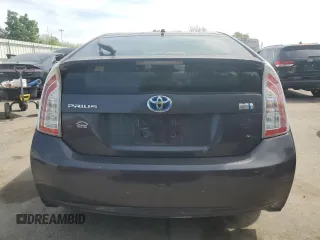 2012 Toyota Prius One with VIN JTDKN3DU0C5498586, listed as a Copart auction lot 55552225 with 139,102 mi miles and Salvage Title. Bid and sale history available at carsss.com. Image 6.
