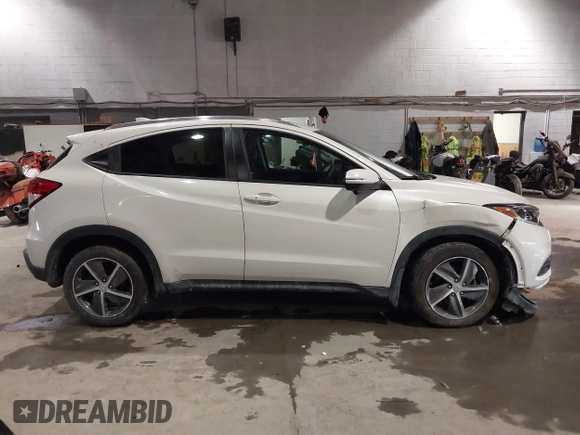 2022 Honda HR-V EX with VIN 3CZRU6H51NM729041, listed as a IAAI auction lot 41196201 with 61,407 mi miles. Bid and sale history available at carsss.com. Image 14.