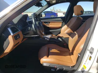 2017 BMW 3 Series 330e iPerformance with VIN WBA8E1C56HK895069, listed as a Copart auction lot 43558965 with 45,042 mi miles and Salvage Title. Bid and sale history available at carsss.com. Image 7.