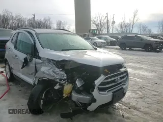 2019 Ford EcoSport SE with VIN MAJ3S2GE2KC272352, listed as a Copart auction lot 46612035 with 83,318 mi miles and Salvage Title. Bid and sale history available at DreamBid. Image 14.