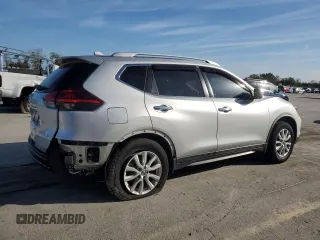 2018 Nissan Rogue SV with VIN JN8AT2MT5JW490692, listed as a Copart auction lot 47358065 with 41,215 mi miles and Salvage Title. Bid and sale history available at DreamBid. Image 3.