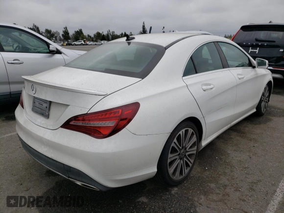 2019 Mercedes-Benz CLA 250 with VIN WDDSJ4EB3KN713722, listed as a Copart auction lot 55029274 with 49,943 mi miles and . Bid and sale history available at DreamBid. Image 3.