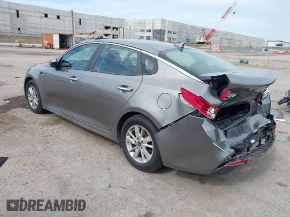 2016 Kia Optima LX with VIN 5XXGT4L37GG019897, listed as a IAAI auction lot 42582213 with 90,318 mi miles and . Bid and sale history available at DreamBid. Image 3.