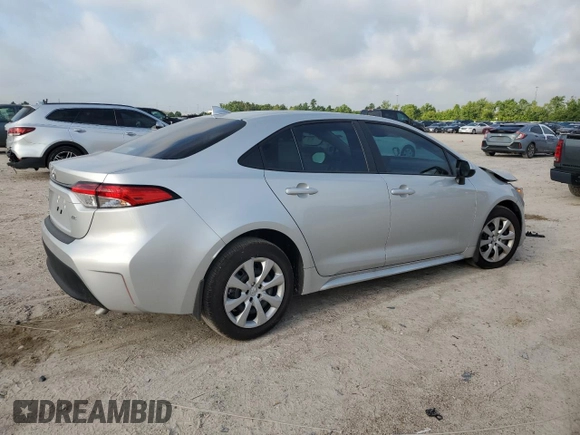 2025 Toyota Corolla LE z VIN 5YFB4MDE6SP251043, wystawiony jako Copart lot #56819775 z przebiegiem 2 376 mil mil oraz Szkoda całkowita • Salvage title. Historia ofert i sprzedaży dostępna na DreamBid. Obrazek 3.