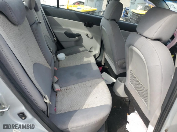 2011 Hyundai Accent GLS with VIN KMHCN4AC8BU544736, listed as a Copart auction lot 50014925 with 114,065 mi miles and Salvage Title. Bid and sale history available at carsss.com. Image 10.