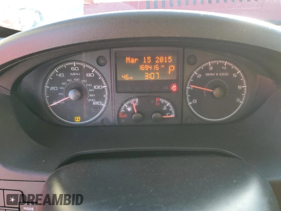 2015 Ram ProMaster Cargo with VIN 3C6TRVDG9FE520325, listed as a Copart auction lot 82393334 with 169,415 mi miles and Salvage Title. Bid and sale history available at carsss.com. Image 9.