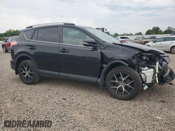 2017 Toyota RAV4 SE with VIN 2T3JFREV6HW638661, listed as a Copart auction lot 60401935 with 72,693 mi miles and Salvage title. Bid and sale history available at DreamBid. Image 4.