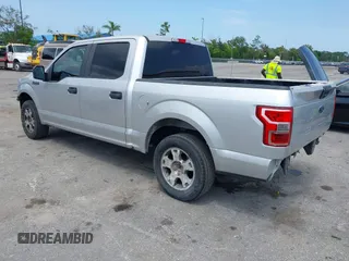 2018 Ford F-150 XL with VIN 1FTEW1CP6JFA35949, listed as a IAAI auction lot 42322549 with 104,044 mi miles and . Bid and sale history available at DreamBid. Image 3.