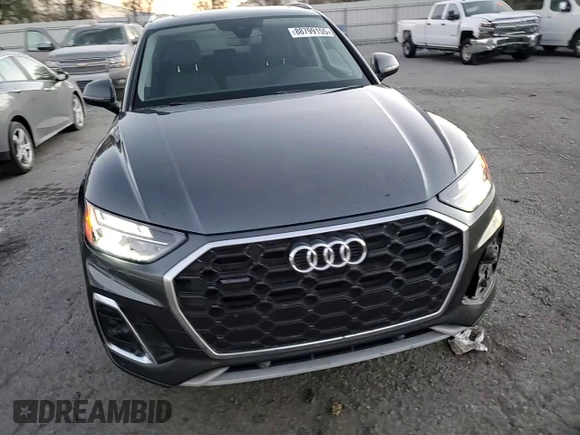 2023 Audi Q5 S line Premium with VIN WA1GAAFY5P2043806, listed as a Copart auction lot 88799155 with 50,580 mi miles and Salvage Title. Bid and sale history available at carsss.com. Image 15.