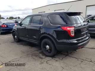 2014 Ford Utility Police Interceptor with VIN 1FM5K8AR2EGA04458, listed as a Copart auction lot 73454084 with 137,214 mi miles and Salvage Title. Bid and sale history available at carsss.com. Image 2.