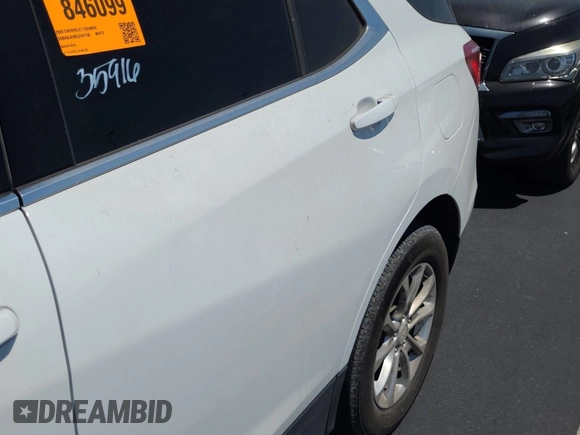 2020 Chevrolet Equinox LT with VIN 2GNAXJEV0L6181758, listed as a IAAI auction lot 42848993 with 35,916 mi miles and . Bid and sale history available at DreamBid. Image 38.