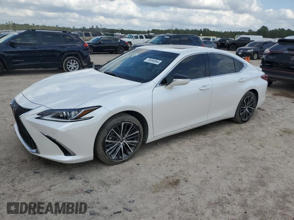 2023 Lexus ES with VIN 58ADA1C10PU027232, listed as a Copart auction lot 76584864 with 0 mi miles and Non Repairable. Bid and sale history available at carsss.com. Image 1.