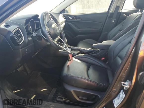 2015 Mazda 3 i Grand Touring with VIN 3MZBM1W77FM126740, listed as a Copart auction lot 78820304 with 94,453 mi miles and Salvage Title. Bid and sale history available at DreamBid. Image 7.