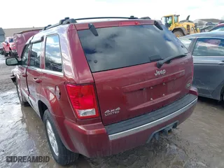 2009 Jeep Grand Cherokee Limited with VIN 1J8HR58P09C520498, listed as a IAAI auction lot 41419124 with 101,435 mi miles. Bid and sale history available at carsss.com. Image 3.