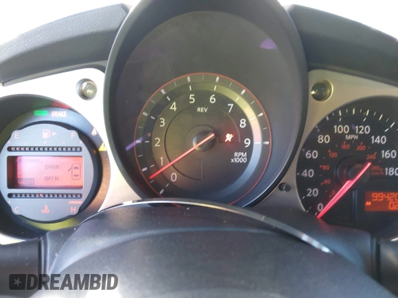 2015 Nissan 370Z Sport with VIN JN1AZ4EH0FM440627, listed as a IAAI auction lot 41410844 with 99,420 mi miles. Bid and sale history available at carsss.com. Image 7.