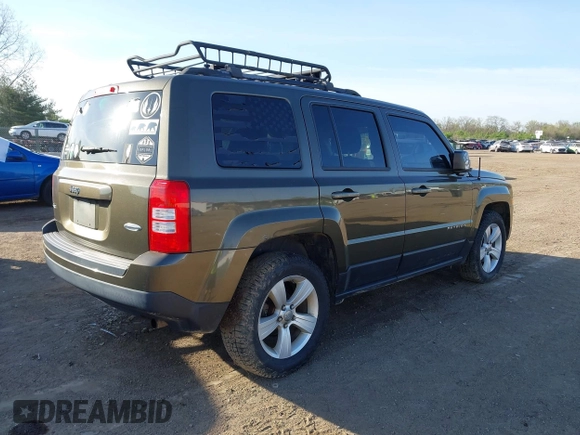 2016 Jeep Patriot High Altitude Edition with VIN 1C4NJRFB4GD581179, listed as a IAAI auction lot 42101912 with 168,254 mi miles. Bid and sale history available at carsss.com. Image 4.