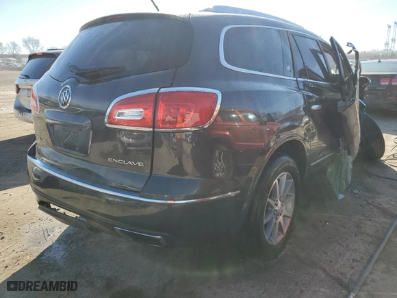 2015 Buick Enclave Leather with VIN 5GAKRBKD1FJ347657, listed as a Copart auction lot 47371515 with 0 mi miles and Non Repairable. Bid and sale history available at carsss.com. Image 3.