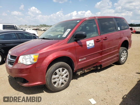 2015 Dodge Grand Caravan SE with VIN 2C4RDGBG2FR613184, listed as a Copart auction lot 67111284 with 249,959 mi miles and Salvage Title. Bid and sale history available at DreamBid. Image 1.