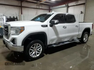 2020 GMC Sierra 1500 SLT with VIN 3GTP8DED3LG161386, listed as a Copart auction lot 44592375 with 91,194 mi miles and Clean title. Bid and sale history available at DreamBid. Image 1.