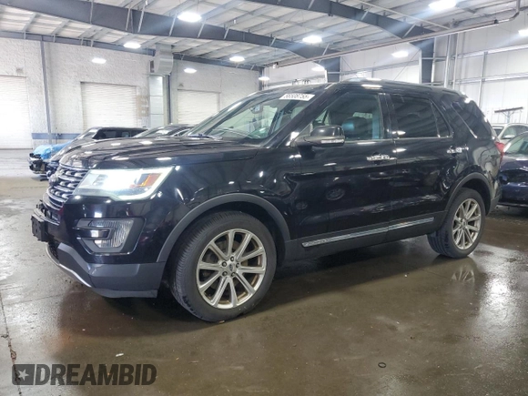2016 Ford Explorer Limited z VIN 1FM5K8F87GGA87775, wystawiony jako Copart lot #56508755 z przebiegiem 159 692 mil mil oraz Szkoda całkowita • Salvage title. Historia ofert i sprzedaży dostępna na DreamBid. Obrazek 1.