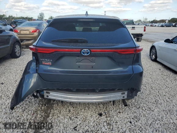 2023 Toyota Venza LE with VIN JTEAAAAH0PJ151318, listed as a Copart auction lot 50808254 with 5,177 mi miles and Salvage Title. Bid and sale history available at carsss.com. Image 6.