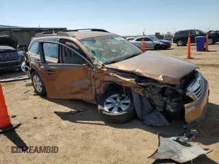 2012 Subaru Outback 2.5i with VIN 4S4BRCAC9C1291746, listed as a Copart auction lot 60320095 with 105,276 mi miles and Salvage title. Bid and sale history available at DreamBid. Image 4.