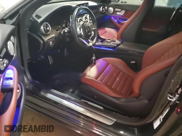 2021 Mercedes-Benz C 300 with VIN W1KWJ8DB0MG056461, listed as a Copart auction lot 68864034 with Not provided miles and Salvage title. Bid and sale history available at DreamBid. Image 8.