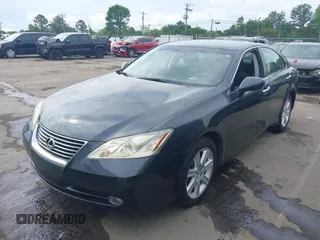 2009 Lexus ES 350 with VIN JTHBJ46G292333656, listed as a IAAI auction lot 42112893 with 52,558 mi miles. Bid and sale history available at carsss.com. Image 2.