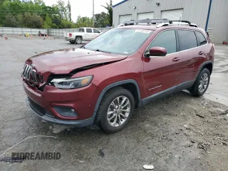 2020 Jeep Cherokee Altitude with VIN 1C4PJLLB4LD507457, listed as a Copart auction lot 52353745 with 66,890 mi miles and Non Repairable. Bid and sale history available at carsss.com. Image 1.