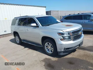 2015 Chevrolet Tahoe LT with VIN 1GNSCBKC2FR145619, listed as a IAAI auction lot 42630761 with 138,287 mi miles and . Bid and sale history available at DreamBid. Image 1.