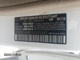 2014 Mercedes-Benz C 250 Sport with VIN WDDGF4HB2ER305342, listed as a Copart auction lot 63803184 with 140,148 mi miles and Non Repairable. Bid and sale history available at DreamBid. Image 14.