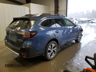 2021 Subaru Outback Touring XT with VIN 4S4BTGPD1M3225464, listed as a Copart auction lot 49187535 with 69,155 mi miles and Salvage title. Bid and sale history available at DreamBid. Image 3.