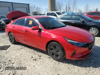 2021 Hyundai Elantra SEL with VIN 5NPLS4AG8MH040829, listed as a Copart auction lot 51252405 with Not Provided miles and Non Repairable. Bid and sale history available at carsss.com. Image 4.