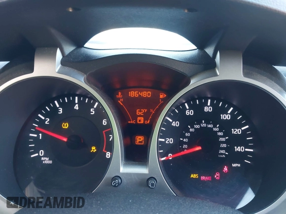 2011 Nissan Juke SL with VIN JN8AF5MV4BT012342, listed as a IAAI auction lot 42125897 with 186,480 mi miles and . Bid and sale history available at DreamBid. Image 7.