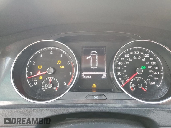 2018 Volkswagen Golf S z VIN 3VW117AUXJM760394, wystawiony jako Copart lot #82150494 z przebiegiem 113 381 mil mil oraz Szkoda całkowita • Salvage title. Historia ofert i sprzedaży dostępna na DreamBid. Obrazek 9.