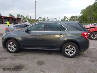 2017 Chevrolet Equinox LS with VIN 2GNALBEK6H1582971, listed as a IAAI auction lot 41975557 with 48,787 mi miles. Bid and sale history available at carsss.com. Image 15.